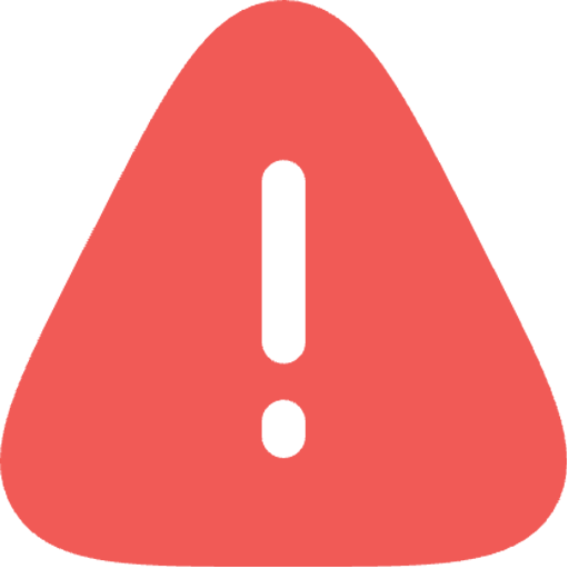 注意喚起のロゴの画像